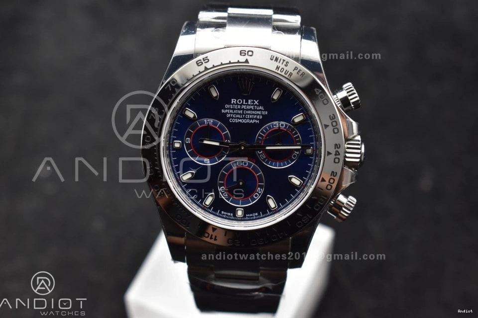 and UrbanChic Dial 751 904L Best Bracelet 1:1 BTF 116509 Daytona Edition Case Blue SA SS 0715